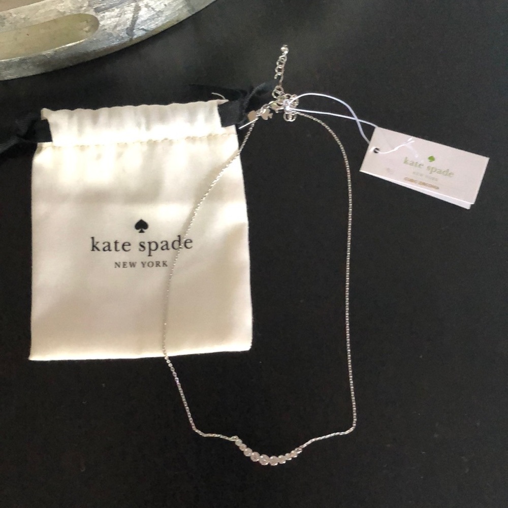 New with tags Kate Spade necklace - silver